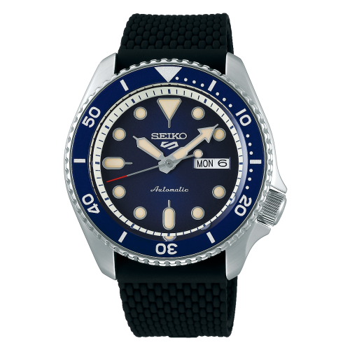 Seiko SRPD71K2 : 5 Sports Suits Style Stainless Steel / Blue / Rubber