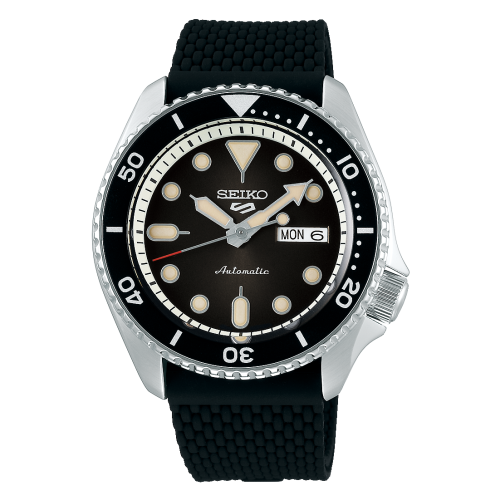Seiko SRPD73K2 : 5 Sports Suits Style Stainless Steel / Black / Rubber