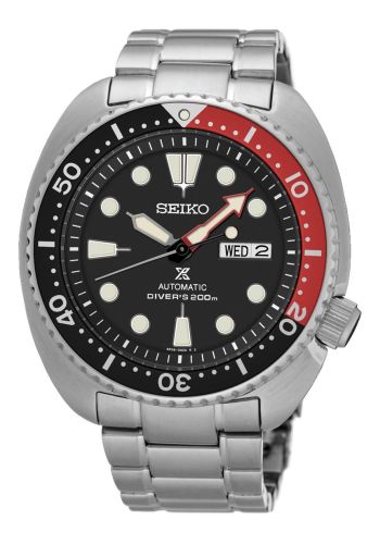Seiko SRP789 : Prospex Diver Turtle Stainless Steel / Black / Bracelet / Coke
