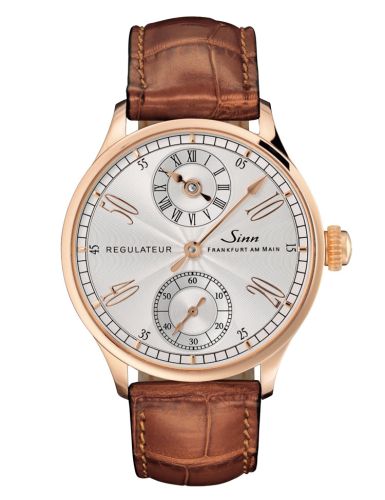Sinn 6100.021 : Classic Timepieces Regulateur Rose Gold / Silver