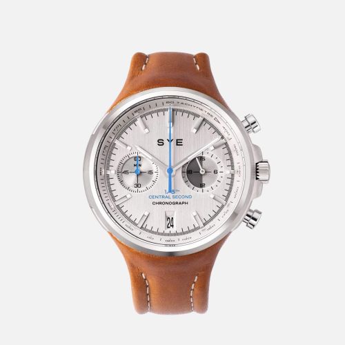 SYE MCFE-SI-WH : MOT1ON Chronograph Silver Edition / Whiskey