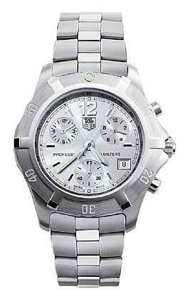 TAG Heuer CN1111.BA0337 : 2000 Exclusive Chronograph Quartz Stainless Steel / Silver