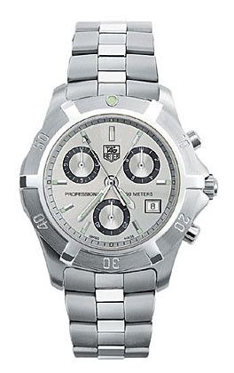 TAG Heuer CN111H.BA0337 : 2000 Exclusive Chronograph Quartz Stainless Steel / Silver