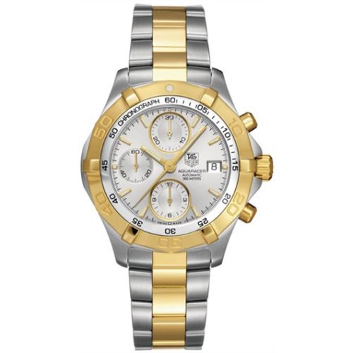 TAG Heuer CAF2120.BB0816 : Aquaracer 300M Calibre 16 41 Stainless Steel / Yellow Gold / Silver / Bracelet