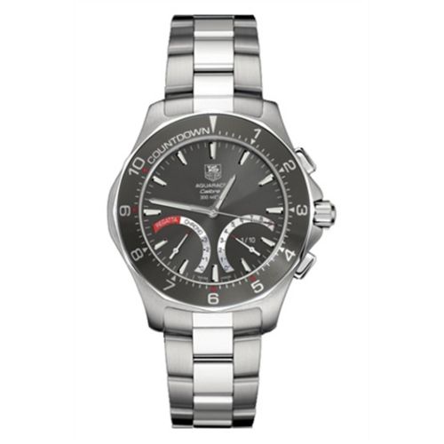 TAG Heuer CAF7111.BA0803 : Aquaracer 300M Calibre S Regatta 43 Stainless Steel / Grey / Bracelet