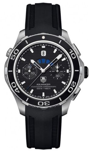 TAG Heuer CAK211A.FT8019 : Aquaracer 500M Calibre 72 43 Stainless Steel / Black / Rubber