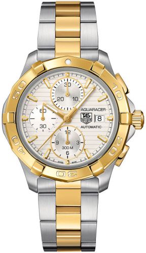 TAG Heuer CAP2120.BB0834 : Aquaracer 300M Calibre 16 42 Stainless Steel / Yellow Gold / Silver / Bracelet