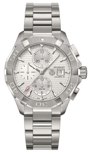 TAG Heuer CAY2111.BA0925 : Aquaracer 300M Calibre 16 43 Stainless Steel / Silver / Bracelet