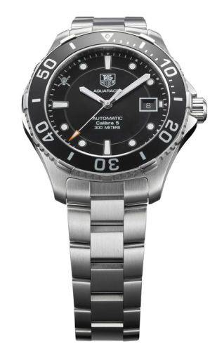 TAG Heuer WAN2114.BA0822 : Aquaracer 300M Calibre 5 41 Stainless Steel / One Piece