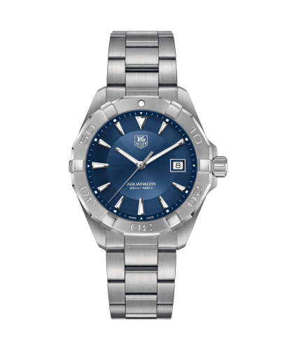 TAG Heuer WAY1112.BA0928 Aquaracer 300M Quartz 40.5 Stainless Steel Blue Bracelet WatchBase