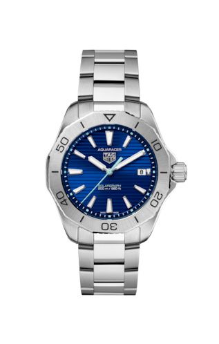 TAG Heuer WBP1113.BA0000 : Aquaracer Professional 200 Solargraph 40 Stainless Steel / Blue