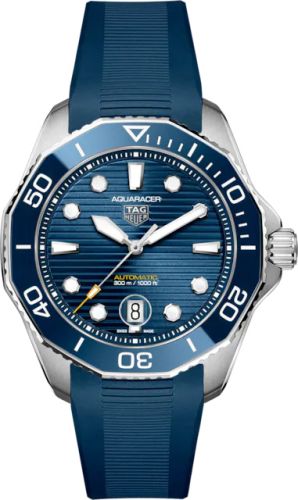TAG Heuer WBP201B.FT6198 : Aquaracer Professional 300 43 Stainless Steel / Blue / Rubber