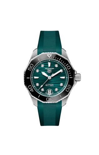TAG Heuer WBP231G.FT6226 : Aquaracer Professional 300 36 Stainless Steel / Black - Diamond / Rubber
