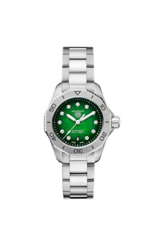 TAG Heuer WBP2415.BA0622 : Aquaracer Professional 200 Automatic 30 Stainless Steel / Green MOP