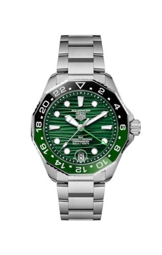 TAG Heuer WBP5115.BA0013 : Aquaracer Professional 300 GMT 42 Stainless Steel / Green