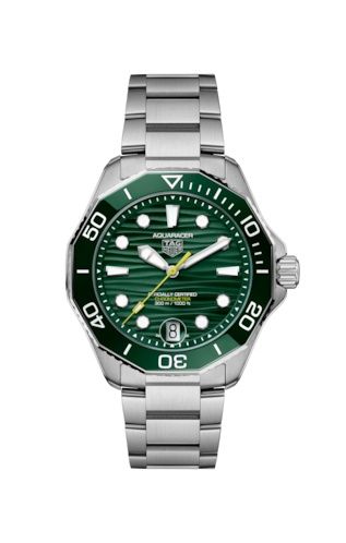 TAG Heuer WBP5116.BA0013 : Aquaracer Professional 300 42 Stainless Steel / Green