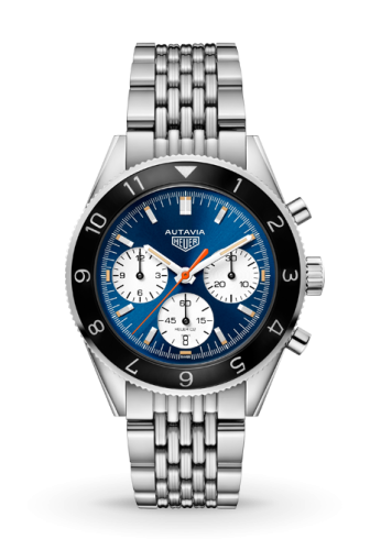 TAG Heuer CBE2115.BA0687 : Autavia Heuer 02 Stainless Steel / Watches of Switzerland / Bracelet