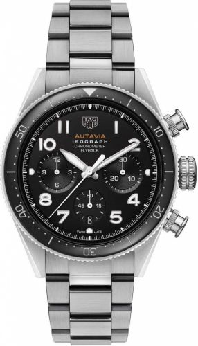 TAG Heuer CBE5113.BA0650 : Autavia Heuer 02 Isograph Stainless Steel / Black / Bracelet