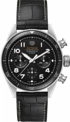 TAG Heuer CBE5113.FC8279 : Autavia Heuer 02 Isograph Stainless Steel / Black / Strap