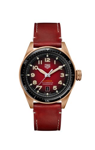 TAG Heuer WBE5192.FC8300 : Autavia Calibre 5 Bronze / Red