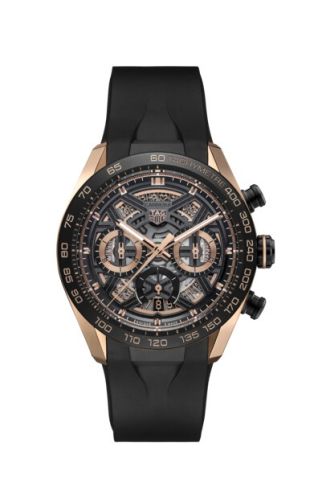 TAG Heuer CBU2050.FT6273 : Carrera Chronograph Extreme Sport Rose Gold - Titanium / Black / Rubber