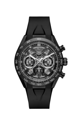 TAG Heuer CBU2080.FT6272 : Carrera Chronograph Extreme Sport DLC Titanium - Ceramic / Black / Rubber