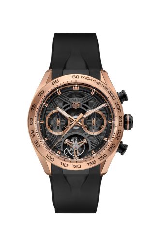 TAG Heuer CBU5050.FT6273 : Carrera Chronograph Tourbillon  Extreme Sport Rose Gold - Titanium / Grey / Rubber