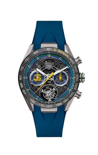 TAG Heuer CBU5081.FT6274 : Carrera Chronograph Tourbillon Extreme Sport Ayrton Senna