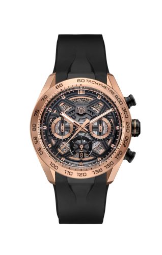 TAG Heuer CBU2051.FT6273 : Carrera Chronograph Extreme Sport Rose Gold - Titanium / Black / Rubber