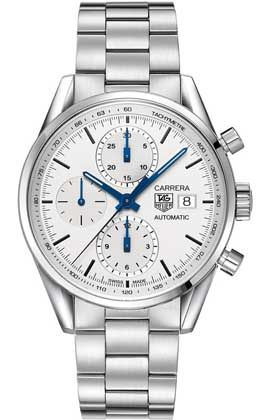 TAG Heuer CAR2211.BA0721 : Carrera Calibre 16 41 Stainless Steel / Silver / bracelet