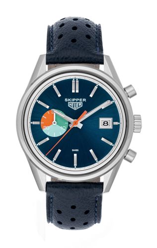 TAG Heuer CAR221B : Carrera Calibre 18 Stainless Steel / Blue / Skipper for Hodinkee