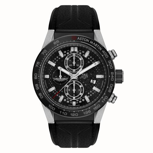 TAG Heuer CAR2A1AB.FT6163 : Carrera Calibre Heuer 01 45 Stainless Steel / Skeleton / Aston Martin