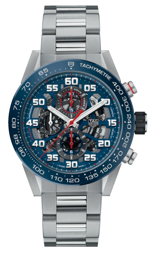 TAG Heuer CAR2A1K.BA0703 : Carrera Calibre Heuer 01 45 Stainless Steel / Skeleton / Red Bull Racing Special Edition
