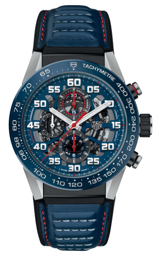 TAG Heuer CAR2A1N.FT6100 : Carrera Calibre Heuer 01 45 Stainless Steel / Skeleton / Red Bull Racing Special Edition