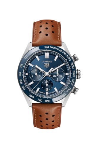 TAG Heuer CBN2A1A.FC6537 : Carrera Calibre Heuer 02 44 Stainless Steel / Blue