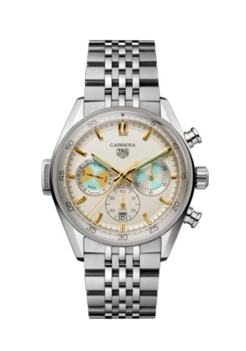TAG Heuer CBS2016.EB0430 : Carrera Chronograph Seafarer Stainless Steel / Silver