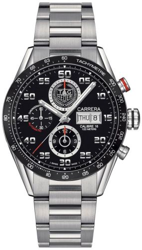 TAG Heuer CV2A1T.BA0738 : Carrera Calibre 16 Day Date 43 Stainless Steel / Ambassador