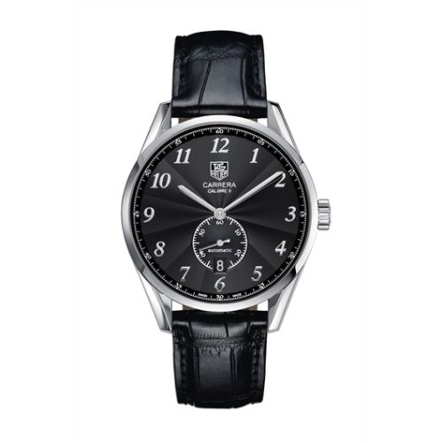 TAG Heuer WAS2110.FC6180 : Carrera Calibre 6 39 Heritage Stainless Steel / Black / Alligator