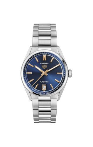 TAG Heuer WBN2311.BA0001 : Carrera Date 36 Stainless Steel / Blue
