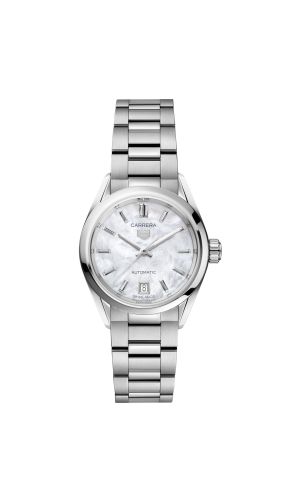 TAG Heuer WBN2410.BA0621 : Carrera Automatic 29 Stainless Steel / MOP / Bracelet
