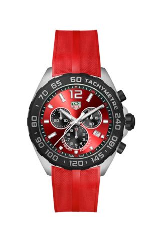 TAG Heuer CAZ101AN.FT8055 : Formula 1 Quartz Chronograph Stainless Steel / Red