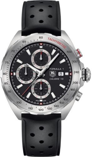 TAG Heuer CAZ2010.FT8024 : Formula 1 Calibre 16 44 Stainless Steel / Black / Rubber