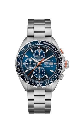 TAG Heuer CAZ201G.BA0876 : Formula 1 Calibre 16 44 Stainless Steel / Blue / Bracelet