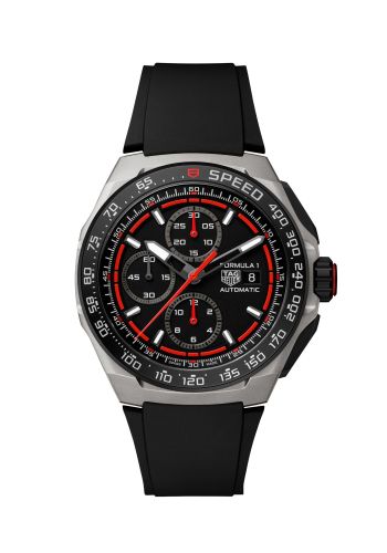 TAG Heuer CBZ2082.FT8096 : Formula 1 Automatic Chronograph 44 Titanium  / Black / Rubber