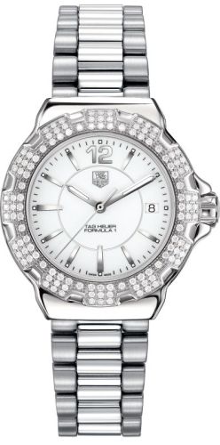 TAG Heuer WAH1218.BA0852 : Formula 1 Quartz 37 Stainless Steel / Diamond / White / Bracelet