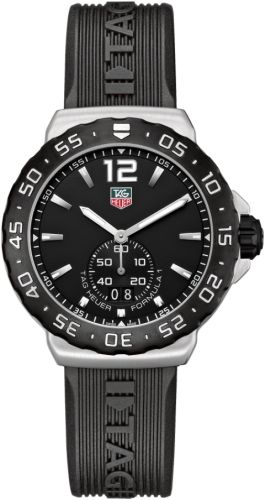 TAG Heuer WAU1110.FT6024 : Formula 1 Big Date 42 Stainless Steel / Black / Rubber