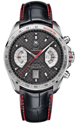TAG Heuer CAV511H.FC6306 : Grand Carrera Calibre 17 RS 43 Stainless Steel / Carbon / UK