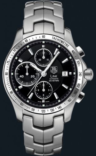 TAG Heuer CJF2110.BA0576 : Link Automatic Chronograph Stainless Steel / Black