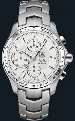 TAG Heuer CJF2111.BA0594 : Link Automatic Chronograph Stainless Steel / Silver