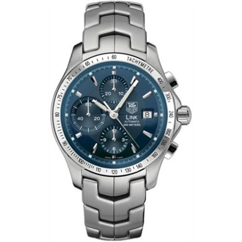 TAG Heuer CJF2114.BA0594 : Link Automatic Chronograph Stainless Steel / Blue
